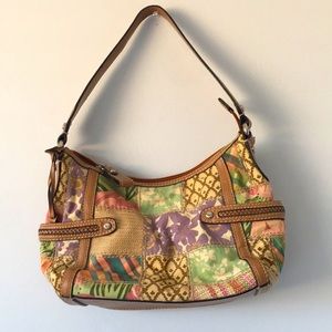 Adorable Patchwork Shoulder Purse